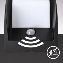 B.K.Licht Lampada Per Esterni Con Sensore Di Movimento E Crepuscolare, Attacco 1 Lampadina E27 Non Inclusa, Luce Da Parete IP44, 255x120 Mm -Vendite VIDAXL || LEDVANCE || STEINEL 30940117 5