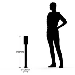 Lucande Kelini Lampione, 90 Cm, Bianco 7 Lucande Kelini Lampione, 90 Cm, Bianco -Vendite VIDAXL || LEDVANCE || STEINEL 30960989 3