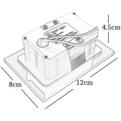 Segnapasso Led 4w Luce Naturale Rettangolo Bianco Vetro Interno Faretto Incasso 8 Segnapasso Led 4w Luce Naturale Rettangolo Bianco Vetro Interno Faretto Incasso -Vendite VIDAXL || LEDVANCE || STEINEL 30972968 4