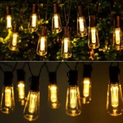 Catena Luminosa A Led Decorativa A Energia Solare 3,8 Metri 10 Lampadine Trasparenti Bianco Caldo Aigostar -Vendite VIDAXL || LEDVANCE || STEINEL 31021783 4