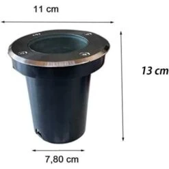 Faretto Calpestabile LED Con Attacco GU10 Segnapasso Luce Giardino Viale IP65 9 Faretto Calpestabile LED Con Attacco GU10 Segnapasso Luce Giardino Viale IP65 -Vendite VIDAXL || LEDVANCE || STEINEL 31081278 5