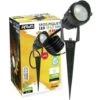 JERSEY Faretto LED Da Giardino A Picchetto 6W Eq 60W IP65 Cavo 120cm Température De Couleur: Bianco Caldo 2700K