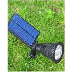 Picchetto LED 3W Energia Solare Da Giardino IP65 Con Pannello Solare Integrato Segnapasso Dimmerabile Da Cortile Nero | Bianco Freddo 6500K -Vendite VIDAXL || LEDVANCE || STEINEL 32870974 5