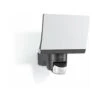 Steinel Faretto A LED XLED Home 2 XL S, 2124 Lm, 19,3 W, Angolo Di Rilevamento 140°, Orientabile In Modo Facile, Con Proiettore A LED, 3000 K, Grigio (Grafite)