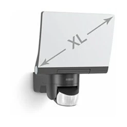 Steinel Faretto A LED XLED Home 2 XL S, 2124 Lm, 19,3 W, Angolo Di Rilevamento 140°, Orientabile In Modo Facile, Con Proiettore A LED, 3000 K, Grigio (Grafite) -Vendite VIDAXL || LEDVANCE || STEINEL 33003263 3