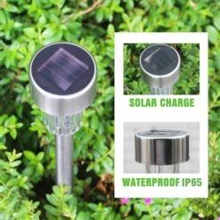 Luce Solare Per Esterni Da Giardino, Decorazione Per Luci Da Giardino A LED Senza Fili Illuminazione Solare Per Esterni Per Percorsi Da Prato Luce Ricaricabile Automatica IP65 Impermeabile - 5 Pezzi B -Vendite VIDAXL || LEDVANCE || STEINEL 33378572 5