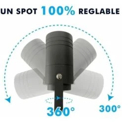 Set Di 4 Faretti Da Esterno Per Illuminazione Da Giardino SANTIAGO GU10 9 Set Di 4 Faretti Da Esterno Per Illuminazione Da Giardino SANTIAGO GU10 -Vendite VIDAXL || LEDVANCE || STEINEL 33534737 5