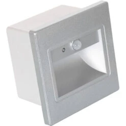 Segnapasso Da Parete LED 1.5W Da Incasso Con Sensore PIR Bark Grigio Bianco Caldo 3000K 50 Mm120º -Vendite VIDAXL || LEDVANCE || STEINEL 34686607 3