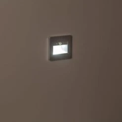 Segnapasso Da Parete LED 1.5W Da Incasso Con Sensore PIR Bark Grigio Bianco Caldo 3000K 50 Mm120º -Vendite VIDAXL || LEDVANCE || STEINEL 34686607 5