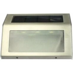 Lampada Solare Da Parete A Luce Solare Da Giardino In Acciaio Inossidabile 4 Pezzi 3 LED Con Accensione/spegnimento Automatico, Resistente Alle Intemperie Per Giardino Esterno Cortile Cortile -Vendite VIDAXL || LEDVANCE || STEINEL 36032619 3