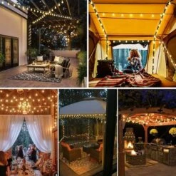 LED Filo Luci Esterno Con 100 Lampadine Luci Decorative Luminarie Natalizie Interno E Esterno Stringa Luci LED Da 10 Metri Con Per Natale, Giardino, Gazebo, Ecc 9 LED Filo Luci Esterno Con 100 Lampadine Luci Decorative Luminarie Natalizie Interno E Esterno Stringa Luci LED Da 10 Metri Con Per Natale, Giardino, Gazebo, Ecc -Vendite VIDAXL || LEDVANCE || STEINEL 36583880 5