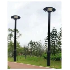 Trade Shop - Palo In Ferro Per Lampione Led 3 Metri Da Giardino Nero Da Esterno Pt-gd-3n -Vendite VIDAXL || LEDVANCE || STEINEL 39779449 3