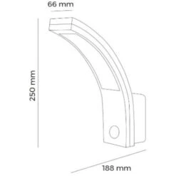 Lampada Da Parete A Led Per Esterni Con Sensore Di Movimento EDM - 10W - 750 Lumen - 6.400K - 32536 -Vendite VIDAXL || LEDVANCE || STEINEL 40091706 5