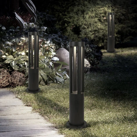 LAMPIONE PALO GIARDINO LED ILLUMINAZIONE DA ESTERNO 12W IP65 30CM LUCE FREDDA 2 LAMPIONE PALO GIARDINO LED ILLUMINAZIONE DA ESTERNO 12W IP65 30CM LUCE FREDDA - immagine 2