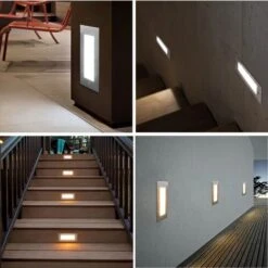 FARETTO LED SEGNAPASSO DA 2.5W LUCE CALDA 3000K INCASSO IP65 IMPERMEABILE -Vendite VIDAXL || LEDVANCE || STEINEL 40399722 5