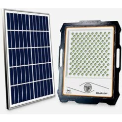 FARO LED CON PANNELLO SOLARE CREPUSCOLARE 600W IP66 LM