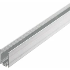 Profilo In Alluminio Da 1 M Per Fissaggio Tubo Bifacciale Da 8 Mm