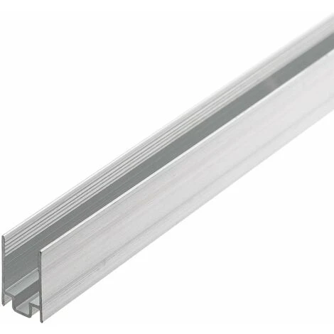 Profilo In Alluminio Da 1 M Per Fissaggio Tubo Bifacciale Da 8 Mm 1 Profilo In Alluminio Da 1 M Per Fissaggio Tubo Bifacciale Da 8 Mm