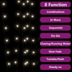 Luci Solari Fatate 2 Pz 2x200 LED Bianco Freddo Interni Esterni VidaXL 8 Luci Solari Fatate 2 Pz 2x200 LED Bianco Freddo Interni Esterni VidaXL -Vendite VIDAXL || LEDVANCE || STEINEL 42806022 4