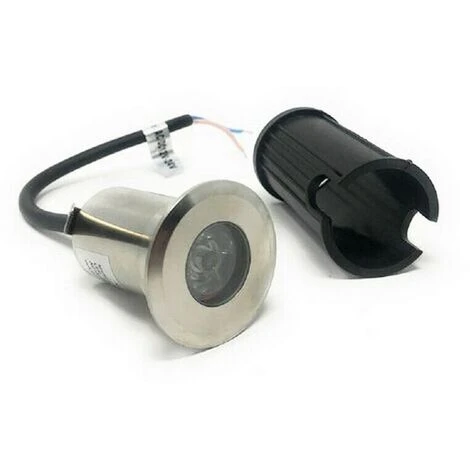 Segnapasso Carrabile Led 3W Da Incasso Rotondo Argento Satinato IP68 Bianco Caldo 3000K Wisdom 1 Segnapasso Carrabile Led 3W Da Incasso Rotondo Argento Satinato IP68 Bianco Caldo 3000K Wisdom