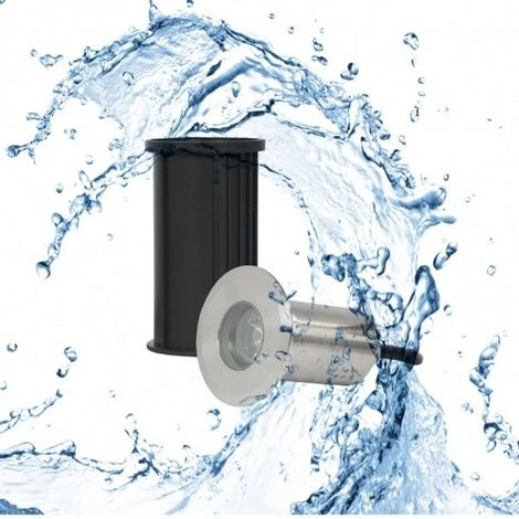 Segnapasso Carrabile Led 3W Da Incasso Rotondo Argento Satinato IP68 Bianco Caldo 3000K Wisdom 3 Segnapasso Carrabile Led 3W Da Incasso Rotondo Argento Satinato IP68 Bianco Caldo 3000K Wisdom - immagine 3