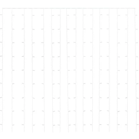 Tenda Luci A Ghiaccioli 3x3m 300 LED Colorati 8 Funzioni VidaXL 1 Tenda Luci A Ghiaccioli 3x3m 300 LED Colorati 8 Funzioni VidaXL