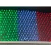 Bandiera Tricolore Tenda Luminosa Italia Per Esterno Con 280 Led Luci Bianco Rosso Verde 1.8x1.2 Metri