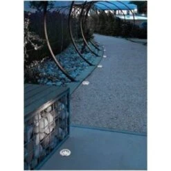 Trade Shop - Faretto Incasso 12w Calpestabile Segnapasso Ip67 Luce 6500k 3000k 4000k Es08-12 -bianco Freddo - -Vendite VIDAXL || LEDVANCE || STEINEL 47204096 3