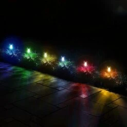 Luce Solare Da Giardino Per Uso Esterno, Decorazione Da Giardino A LED Wireless Illuminazione Solare Da Esterno Per Sentieri Prato Luce IP65 Impermeabile, Ricaricabile Automaticamente - 5 Pezzi, 6 Col 7 Luce Solare Da Giardino Per Uso Esterno, Decorazione Da Giardino A LED Wireless Illuminazione Solare Da Esterno Per Sentieri Prato Luce IP65 Impermeabile, Ricaricabile Automaticamente - 5 Pezzi, 6 Col -Vendite VIDAXL || LEDVANCE || STEINEL 52007720 3