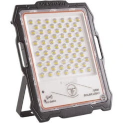 Proiettore A LED Solare 60W 6000Lm SensorTelecomando Pannello:5V 25W Batteria: 3,3V 18.000Ma [LUM-MJ-DW902] -Vendite VIDAXL || LEDVANCE || STEINEL 52499573 4