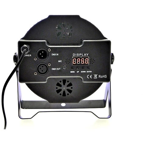 Faro LED Strobo 36 LED Proiettore Effetto Luci Discoteca RGB Sensore Sonoro Slim 3 Faro LED Strobo 36 LED Proiettore Effetto Luci Discoteca RGB Sensore Sonoro Slim - immagine 3