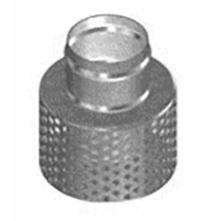 Filtro Zincato Con Portagomma Ø 60mm