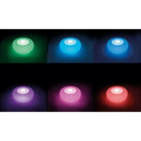 Poltrona Poggiapiedi Luminoso Led Cm 86 X 33, Intex 68697 3 Poltrona Poggiapiedi Luminoso Led Cm 86 X 33, Intex 68697 - immagine 3