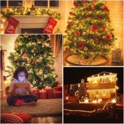 Stringa Di Luci Per Esterni, 600 Luci Stellate A LED, 100M, 8 Modalità, Luci A Stringa Impermeabili, Per La Decorazione Di Interni, Per La Casa All'aperto, Giardino, Matrimoni E Feste Di Natale, Compl -Vendite VIDAXL || LEDVANCE || STEINEL 55552341 5