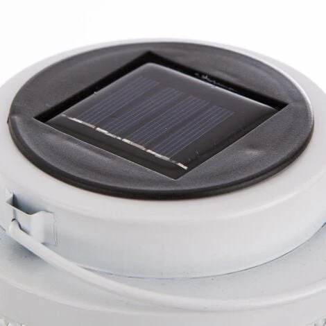 Lampade Solari Per Esterno Decorazione Giardino Lanterna Lampada Orientale Lanterne Solari Per Esterno Metallo Bianco, Orientale, LED, DxH 13x18 Cm 4 Lampade Solari Per Esterno Decorazione Giardino Lanterna Lampada Orientale Lanterne Solari Per Esterno Metallo Bianco, Orientale, LED, DxH 13x18 Cm - immagine 4