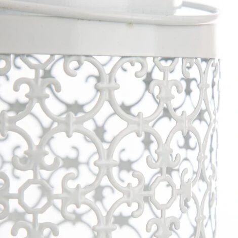 Lampade Solari Per Esterno Decorazione Giardino Lanterna Lampada Orientale Lanterne Solari Per Esterno Metallo Bianco, Orientale, LED, DxH 13x18 Cm 5 Lampade Solari Per Esterno Decorazione Giardino Lanterna Lampada Orientale Lanterne Solari Per Esterno Metallo Bianco, Orientale, LED, DxH 13x18 Cm - immagine 5