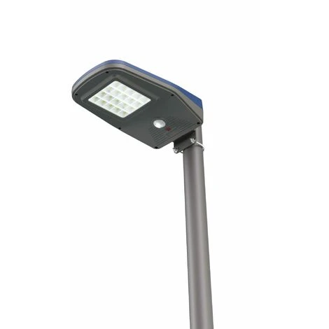 Lampione Per Esterno Con Pannello Fotovoltaico Inclinabile E Telecomando 2 Lampione Per Esterno Con Pannello Fotovoltaico Inclinabile E Telecomando - immagine 2