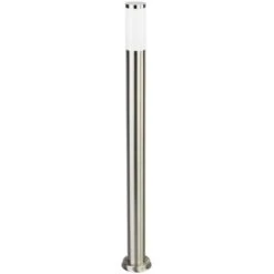 Lindby Lampioncino Cilindrico Kristof, Acciaio Inox
