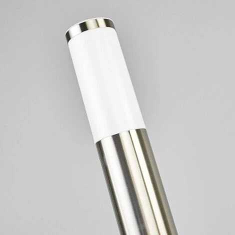 Lindby Lampioncino Cilindrico Kristof, Acciaio Inox 4 Lindby Lampioncino Cilindrico Kristof, Acciaio Inox - immagine 4