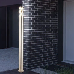 Lampada Da Terra Per Esterno Segnapasso In Acciaio Inox LED Paletto Luminoso Da Giardino Argento, 9W 810lm 3000K, PxH 9,8x100 Cm, Set Di 3 8 Lampada Da Terra Per Esterno Segnapasso In Acciaio Inox LED Paletto Luminoso Da Giardino Argento, 9W 810lm 3000K, PxH 9,8x100 Cm, Set Di 3 -Vendite VIDAXL || LEDVANCE || STEINEL 56291800 4