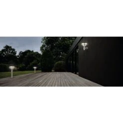 LEDVANCE Apparecchio LED A Parete E A Soffitto, Lampada Da Esterno, ENDURA® STYLE SOLAR DOUBLE CIRCLE / 6 W, 3.2 V, Bianco Caldo, 3000 K, Materiale: Acciaio, IP44 -Vendite VIDAXL || LEDVANCE || STEINEL 57112809 3