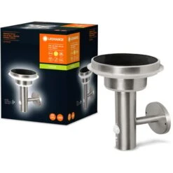 LEDVANCE Apparecchio LED A Parete E A Soffitto, Lampada Da Esterno, ENDURA® STYLE SOLAR DOUBLE CIRCLE / 6 W, 3.2 V, Bianco Caldo, 3000 K, Materiale: Acciaio, IP44 -Vendite VIDAXL || LEDVANCE || STEINEL 57112809 4