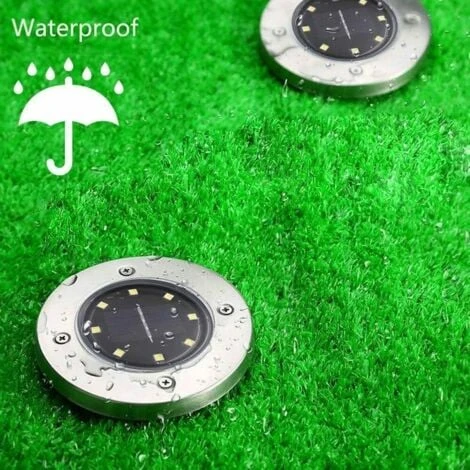 4 FARO LAMPADA LED SOLARE DA ESTERNO GIARDINO FARETTO 8 LED PICCHETTO SEGNAPASSI 4 4 FARO LAMPADA LED SOLARE DA ESTERNO GIARDINO FARETTO 8 LED PICCHETTO SEGNAPASSI - immagine 4