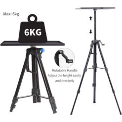 Supporto Per Proiettore Computer Laptop Regolabile In Altezza Con Vassoio Borsa -Vendite VIDAXL || LEDVANCE || STEINEL 57630072 5