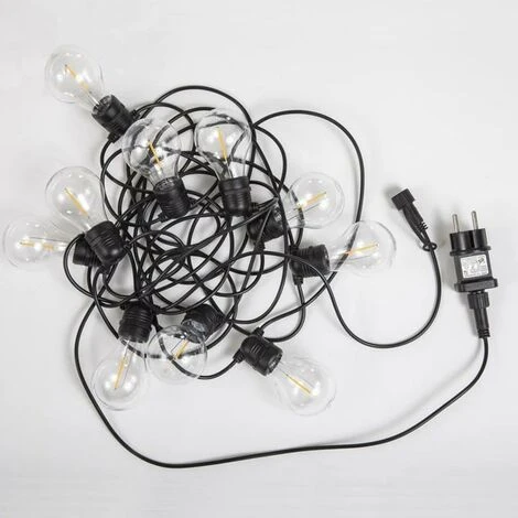 ALLEGRA OUTDOOR 3000K BLACK 5MT+3MT CABLE 220V - Luce CALDA 2 ALLEGRA OUTDOOR 3000K BLACK 5MT+3MT CABLE 220V - Luce CALDA - immagine 2