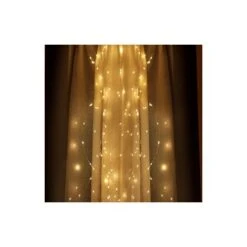 Wisdom Cascata Di Luci Con 300 Micro Led Bianco Caldo15 Fili In Rame Da 2 Metri Per Uso Interno Ed Esterno -Vendite VIDAXL || LEDVANCE || STEINEL 58215652 4