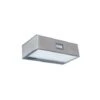 APPLIQUE SOLARE LED BRICK 2W 4000K 18X10XH5CM ACCIAIO IP44 CON SENSORE DI MOVIMENTO