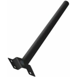 PALO STAFFA PER LAMPIONE STRADALE IN METALLO PER ESTERNI VERNICIATO NERO -Vendite VIDAXL || LEDVANCE || STEINEL 59038546 4