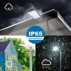 LAMPIONE STRADALE A LED LUCE ESTERNO IP65 FARO LAMPADA STRADALE 30W -Vendite VIDAXL || LEDVANCE || STEINEL 59191992 5