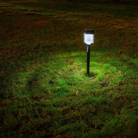4 LAMPADE DA GIARDINO ESTERNO 6000k RICARICA SOLARE PICCHETTO PALETTI LED SOLARI LUCE 2 4 LAMPADE DA GIARDINO ESTERNO 6000k RICARICA SOLARE PICCHETTO PALETTI LED SOLARI LUCE - immagine 2